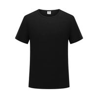 T-shirt personnalisé de haute qualité, pas cher, uni, 240 g/m², taille américaine, col rond, t-shirt lourd pour hommes