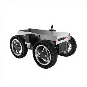 Châssis de voiture robot à quatre roues WD Excellent Shock Absorption, plateforme à roues d'extérieur avec des caractéristiques d'absorption élevée, 122 kg - Product Image 1