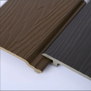 Panneaux muraux en WPC imperméables CE, revêtement sans entretien, composite bois-plastique WPC, jardin, extérieur - Product Image 4