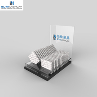 Boya Présentoir Moderne Personnalisé pour Carreaux de Céramique, Pierre, Marbre, Quartz – Support Portable en Acrylique pour Présentation de Matériaux de Construction