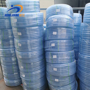 Tubo Flessibile in <span class=keywords><strong>PVC</strong></span> Trasparente Rinforzato con Fibra da 1 Pollice, Tipo Pelle di Serpente, per Lavaggio Auto, Irrigazione e Giardino - Product Image 4