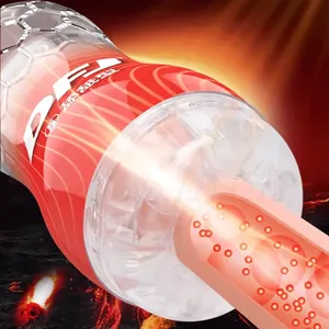 Vacuümzak Mannelijke Masturbator Cup Zacht Seksspeeltjes Transparante <span class=keywords><strong>Vagina</strong></span> Volwassen Uithoudingsvermogen Voor Mannen - Product Image 1