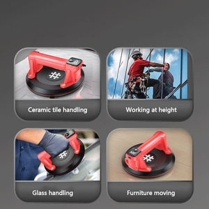 TILER 8 pouces <span class=keywords><strong>ventouse</strong></span> électrique Heavy Duty Lifter 200mm tuile <span class=keywords><strong>ventouse</strong></span> vide plaque d'aspiration avec boîte de transport - Product Image 2