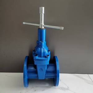 Van khóa tam giác thủ công cho van cổng trước của đồng hồ nước Van mặt bích đôi bằng gang dẻo DN40-DN300 - Product Image 3