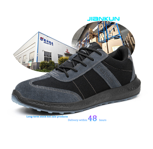 JIANKUN, venta al por mayor, zapatos de seguridad baratos para hombres, antigolpes, antipinchazos, antideslizantes, con punta de acero, <span class=keywords><strong>zapatillas</strong></span> de deporte de fábrica para invierno, entrega en 48 horas - Product Image 4