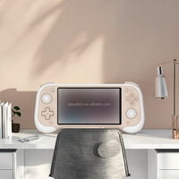 Vente flash QBUY H55 Console de jeu portable rétro, système d'exploitation Linux, écran IPS HD de 5,5 pouces, quadricœur 64 bits Cortex-A55, 64 Go, 5000 mAh