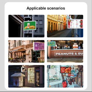 27 inch ngoài trời không thấm nước IP65 kỹ thuật số biển Thương mại quảng cáo kỹ thuật số biển Màn hình Treo Tường TV - Product Image 5