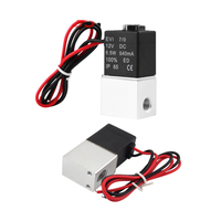Válvula Solenoide Simple AirTAC Tipo 2V025-06/08, 12VDC, 2/2 Vías, para Sistema de Oxígeno de Ambulancia, Medio de Trabajo: Aire