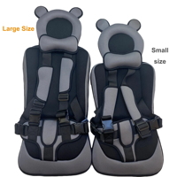 Ensemble Valise Siège Coussin de Voyage Amovible Écologique Robuste Antidérapant Léger pour Extérieur Sécurité Enfants Tout-petits