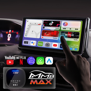 กล่อง MMB MAX CarPlay AI 8GB+<span class=keywords><strong>128GB</strong></span> อุปกรณ์เชื่อมต่อไร้สาย Carplay กล่องมัลติมีเดีย Android AI BOX กล่อง Carplay AI รองรับ Youtube Netflix Player - Product Image 1