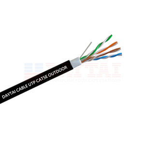 Outdoor 4 Pair Double Jacket Coppler Solid CAT5E LAN <strong>Cable</strong> <strong>Ethernet</strong> <strong>Cable</strong> for <strong>Long</strong> Term Outdoor Communication Applications - Product Image 3