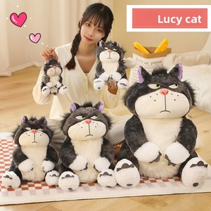 Peluche Lucifer Chat Bestseller, Poupée Chat <span class=keywords><strong>Coquin</strong></span> Rembourrée en Coton PP, <span class=keywords><strong>Cadeau</strong></span> <span class=keywords><strong>d</strong></span>'<span class=keywords><strong>Anniversaire</strong></span> pour Garçons et Filles, Jouet à Câliner, Vente en Gros - Product Image 2