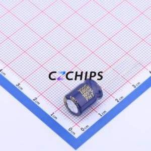 Condensateur électrolytique en aluminium à montage traversant CX151MGA13B, composant à montage traversant THT, D10xL13mm 10mm 13mm 8000 heures-105 ℃ - Product Image 2