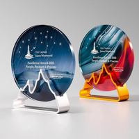 Trophée en verre personnalisé créatif et sur mesure, idéal comme plaque de compétition et récompense – Meilleures ventes