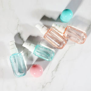 PET พลาสติก Macaron สียาแคปซูลรูปสีชมพูสีฟ้าเครื่องสำอางสเปรย์ขวดปั๊ม - Product Image 4