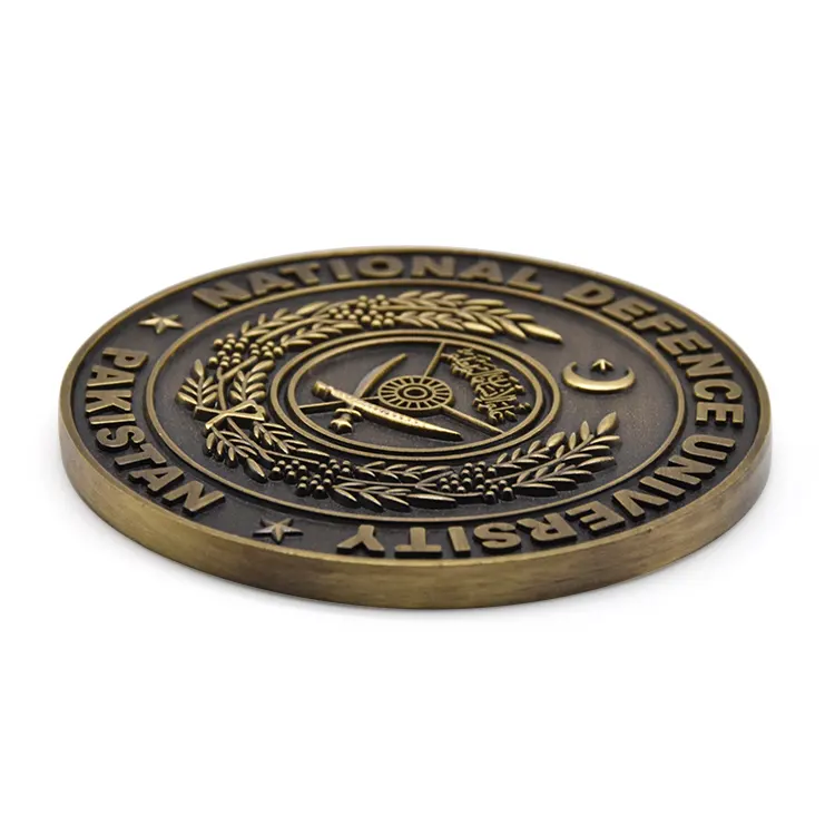프로모션 스탬핑 맞춤 기념 금속 도전 동전 3d 파키스탄 골동품 동전