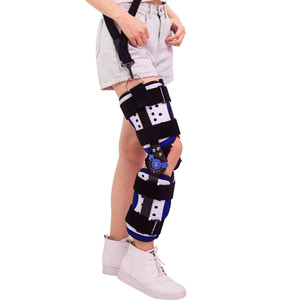 Soporte de Fijación para Rodilla Azul Ajustable para Estabilidad Articular Unisex - Product Image 5