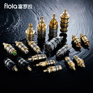 Fournisseur de noyaux de robinets thermostatiques entièrement en cuivre pour robinets domestiques et solaires, contrôle de la température chaud/froid, réparation facile - Product Image 2