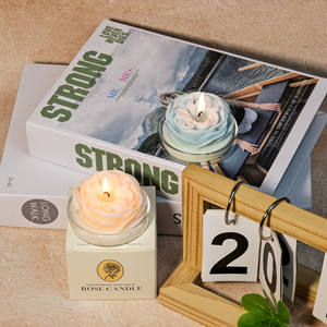 Roses scented <b>candles</b> Qixi gifts Valentine's Day flower decorations New Year gifts Mother's Day gifts - Product Image 2