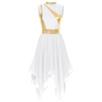 Vestidos de Danza Lírica Moderna para Mujer, Talla Adulto, Vestido Rojo de Danza Lírica para Niñas, Ropa de Danza para Competencia, Vestido de Danza Litúrgica