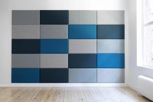 Panneau acoustique mural en <span class=keywords><strong>tissu</strong></span> <span class=keywords><strong>au</strong></span> design moderne, absorption acoustique efficace, panneau acoustique recouvert de <span class=keywords><strong>tissu</strong></span> pour la décoration d'hôtels et de maisons - Product Image 2