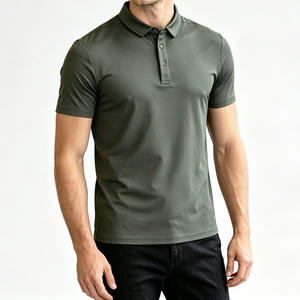 <span class=keywords><strong>Polo</strong></span> Personalizzata con Logo, Traspirante, da Uomo, con Tessuto Anti-umidità per Tennis, Golf e Sport - Product Image 5