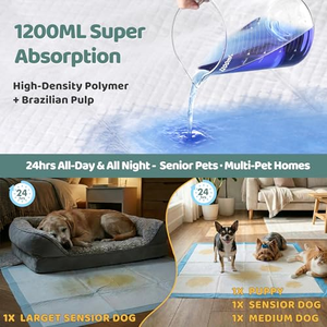 Tapis d'apprentissage jetable pour chiots, directement de l'usine, personnalisé, imperméable, pour chiens et chats - Product Image 4