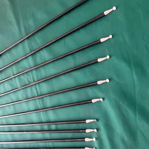 FY Monopolar L-haak elektrode chirurgische schaar roestvrij staal handmatig laparoscopisch herbruikbare elektrode coagulatie 5*330mm - Product Image 3