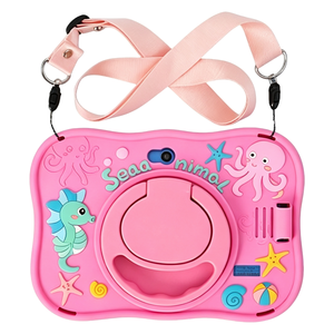 Funda para Tablet Infantil con Diseño de Animales Marinos, Cubierta de Silicona Suave para Tablets de 7 Pulgadas, Resistente a Caídas, Uso Educativo - Product Image 2