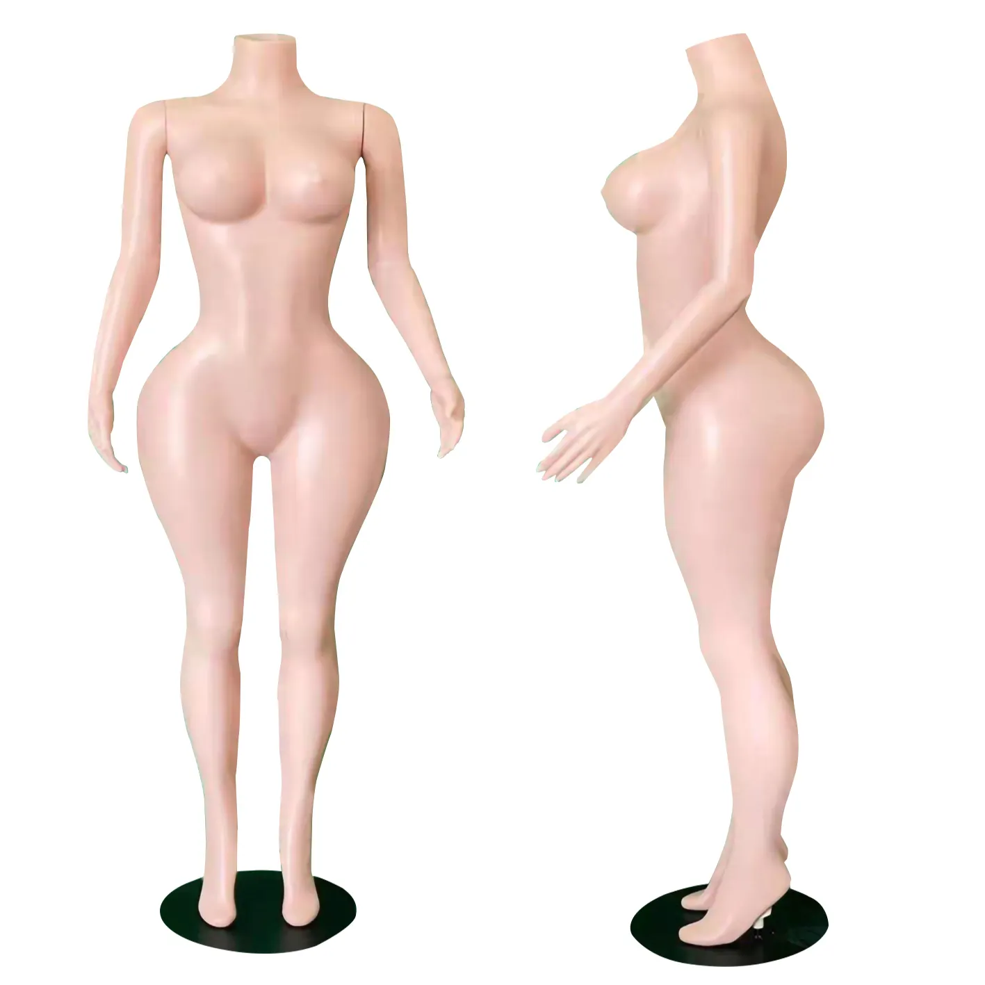 Curvy nữ đầy đủ cơ thể BBL mannequin sexy cô gái cộng với kích thước lớn Bust ASS manikin Áo tắm bikini quần lót beachwear mannequin