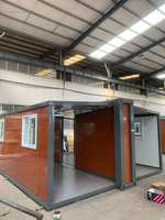 Contenedor Expandible para Vivienda de Refugiados, Refugio Modular Prefabricado, Campamento Portátil de Despliegue Rápido, Unidad de Alojamiento Temporal de Emergencia