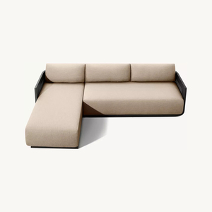 Ensemble de canapés modulaires en aluminium pour l'extérieur, idéal pour les patios, les hôtels ou les appartements, pour une utilisation dans les salons de villas ou dans les jardins - Product Image 5