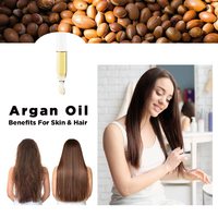 Sérum naturel de croissance des cheveux, huile naturelle et biologique, soin des cheveux, huile d'argan marocaine