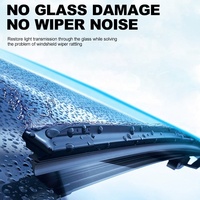 Tablettes nettoyantes pour essuie-glaces de voiture écologiques sans ammoniaque pour vitres et miroirs, nettoyage multi-surfaces sans traces