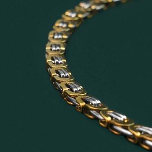 Collar Bizantino de Acero Inoxidable Personalizado al por Mayor para Hombre, Cadenas de Moda Estilo Hip Hop de Lujo para Hombre - Product Image 5