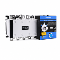 Saklar Transfer Otomatis EPEPRO 160A 250A 400A 630A 800A 4P Saklar Transfer Daya Ganda untuk Generator dan Daya Utilitas