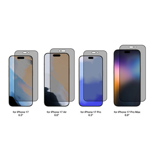 ฟิล์มกันรอยแบบป้องกันการมองเห็น สำหรับ iPhone 17 Air 16E 16 15 Plus 17 Pro Max กระจกกันรอยป้องกันการสอดแนม สำหรับ iPhone 14 13 12 11 XR XS Max - Product Image 3