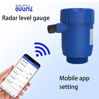 Mesureur de niveau radar 80 GHz avec boîtier ABS/PP pour réservoirs d'eau, de diesel et de carburant