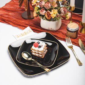 Juego de Vajilla Desechable Personalizado de 350 Piezas de PS, Platos, Tenedores, Cucharas, Cuchillos, Vasos, Servilletas y Cubiertos de Plástico PS con su Logotipo y Colores - Product Image 6