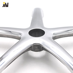 Phụ tùng ghế văn phòng chuyên nghiệp tùy chỉnh JN-A27, chân ghế nhôm thay thế 5 chấu - Product Image 2