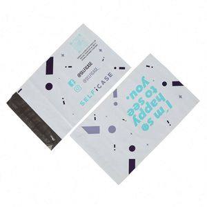 Eco Friendly <b>Compostable</b> Biodegradable Plastic Poly Mailers <b>Bag</b> Wholesale Plastic White Shipping <b>Bag</b> for Shoe/Garment - Product Image 1