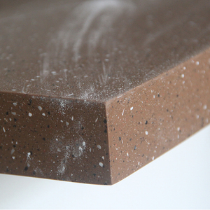 定制人造石固体表面半圆形设计办公接待台 - Product Image 5