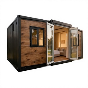 Casa contenedor expandible de 20 pies con diseño libre, tres habitaciones y una sala de estar, certificación CE - Product Image 1