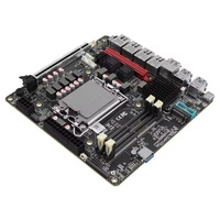 Placa Base N19 VPro Q670 NAS Compatible con CPU LGA1700 de 12.ª/13.ª/14.ª Generación | 6*NVMe | 6*SATA3.0 | 2*DDR5 | Tarjeta Madre ITX de Red 4X2.5G
