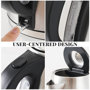 Winning Star Cross-Border 1.2L French Stainless Steel <b>Small</b> Household Electric <b>Kettle</b> with Anti-Dry-Boiling Effect - Product Image 3