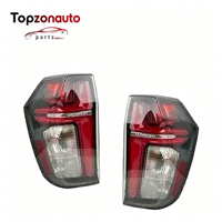 Topzonauto Nouveau feu arrière LED avec lentille transparente en ABS pour Chevrolet Tahoe 2021-2024 OEM 84849416 84849417 Feux de freinage rouges