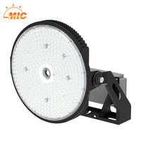 Reflector LED Súper Brillante de 1500W 1200W 1000W para Estadios con Sistema DMX DALI, Luz Antideslumbrante de Mástil Alto para Campos de Golf