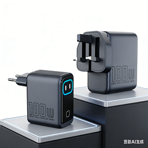 เครื่องชาร์จโทรศัพท์แบบพกพาหน้าจอดิจิตอล Stw 65/70W ที่ชาร์จโทรศัพท์สายเคเบิลแบบยืดหดได้ประเภท C 140 W 100W พร้อมหน้าจออัจฉริยะ Ai - Product Image 3