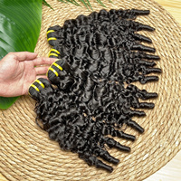 Extensions de cheveux humains vierges bruts, boucles spiralées bouclées birmanes, cuticules alignées, Remy, 100% non traités, extensions de cheveux bouclés birmanes