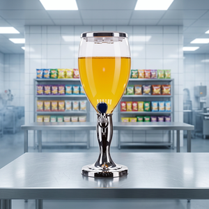 LED Beer Tower 3 litres capacity Built in removable ice tray for chilling beer. Trophy shaped design High quality BPA - Product Image 2